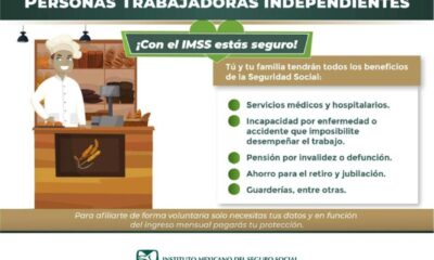Informa IMSS Veracruz Sur sobre personas trabajadoras independientes