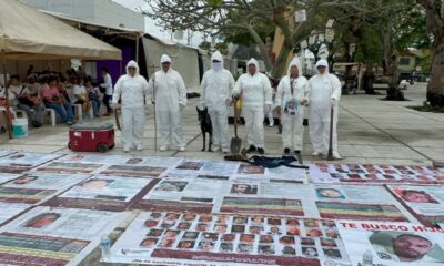 *Marchan madres de des4par3cidos en Coatzacoalcos, no hay nada que celebrar este 10 de mayo, lucha por encontrar a sus hijos*