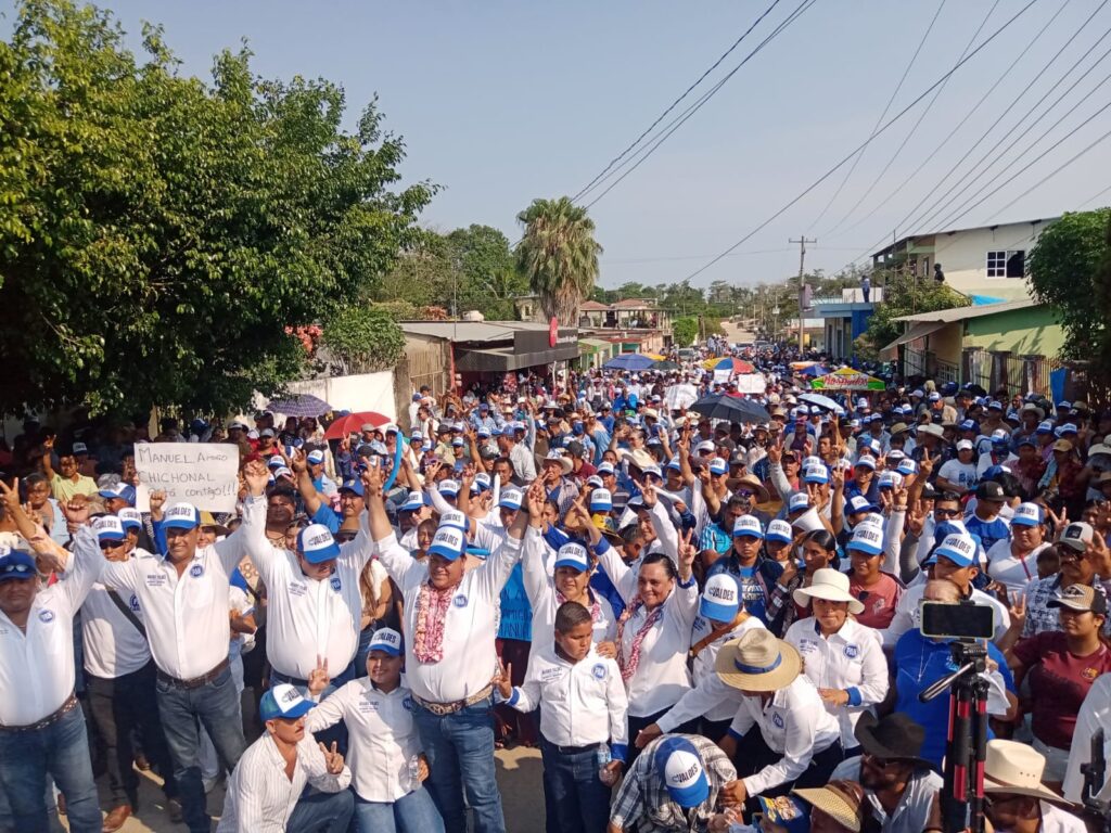 (+VIDEO)Arranca campaña Manuel Valdés por la alcaldía de Hidalgotitlán; recibe respaldo ciudadano