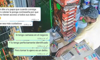 R0ban celular a adulto mayor en Minatitlán y ladrón se burla de su hija por WhatsApp