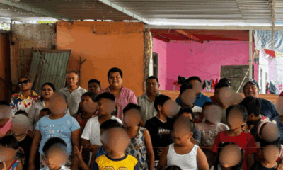 Activista social y grupo de comerciantes llevaron alegría y sonrisas a niños de Paso a la GloriaSi