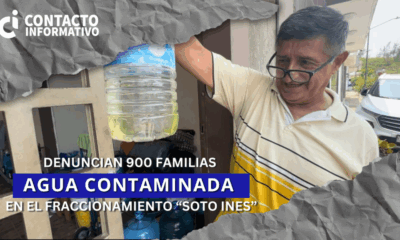 (+VÍDEO) Contaminada y costosa: el calvario por el agua que viven más de 900 familias en el fraccionamiento Soto Innes de Minatitlán