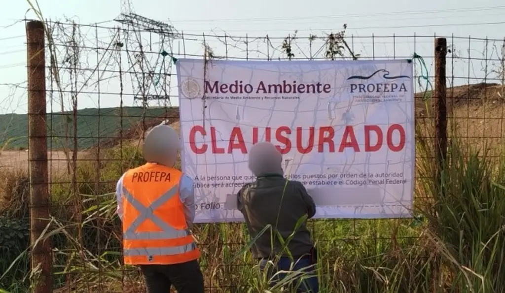 Profepa clausura parcialmente el relleno sanitario Las Matas, al sur de Veracruz