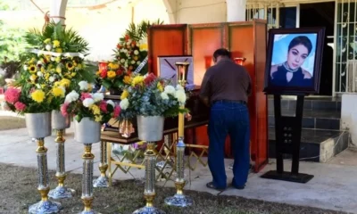 Dan último adiós a Yesenia Lara, candidata de Morena a alcaldía de Texistepec, Veracruz