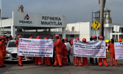 *Contratistas de PEMEX am3naz4n con nuevas movilizaciones*