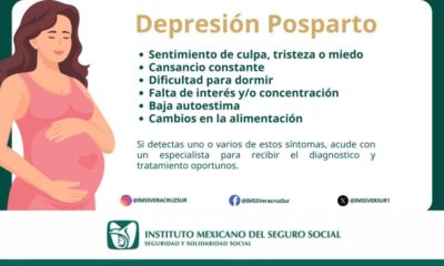 Promueve IMSS Veracruz Sur detección oportuna de depresión postparto