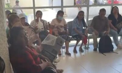 (+VIDEO) Sin clima en la UMF 52 del IMSS Naranjito; derechohabientes exponen la queja