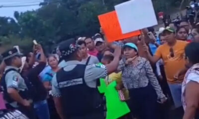 🛑Bloquean carretera 180 tramo Catemaco – Hueyapan de Ocampo