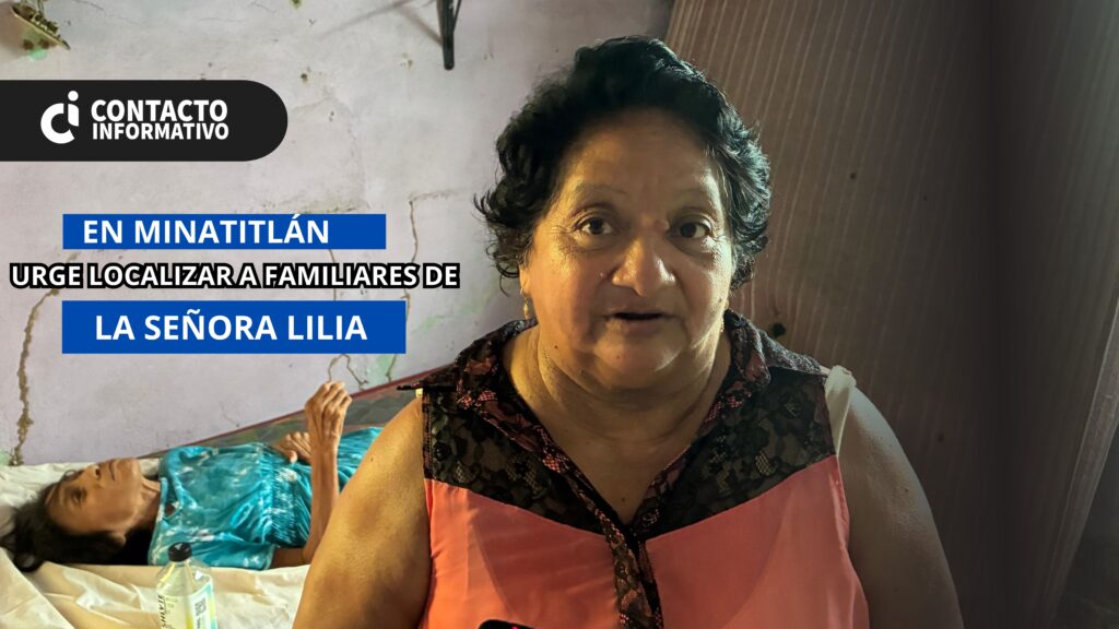 (+VIDEO) #Minatitlán Urge localizar a familiares de la señora Lilia, se vive entre el olvido, marginación y enfermedad