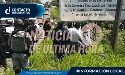 Macabro hallazgo en carretera antigua Minatitlán-Coatzacoalcos: encuentran r3st0s hum@n0s en maleta y caja
