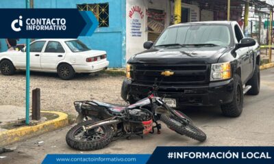 *Al Cereso presunto extorsionador atropellado por su víctima en Minatitlán*