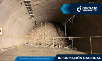 Colapsa túnel ‘El Tornillo’, obra de AMLO inaugurada por Sheinbaum