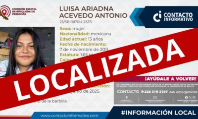 Aparece Luisa Ariadna: concluye con éxito la búsqueda de menor reportada como desaparecida en Minatitlán, Ver.