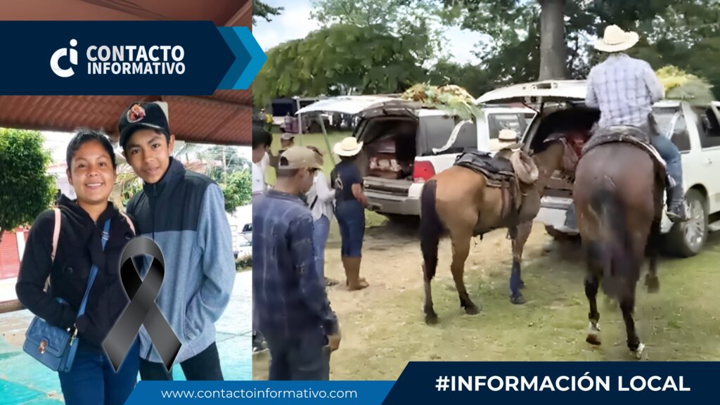 Entre caballos, lágrimas y justicia pendiente: así despidieron a los hermanos fall3cidos en @cc!dent3 en zona rural de Minatitlan