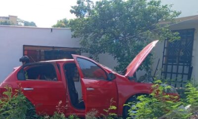 Arrojan b0mba molotov a vehículo particular en el barrio San Diego durante jornada electoral