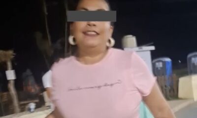 *Dama g0lpea a otra en pleno malecón de Coatzacoalcos, la acusó en redes sociales de am3n4zas*