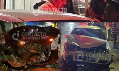 (+VIDEO) Conductor en presunto estado de ebriedad provoca fuerte ch0qu3 en la Miguel Hidalgo, en Minatitlán, Ver.