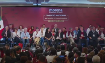 ‘No estás solo: así mostró su apoyo a Adán Augusto el Consejo Nacional de Morena