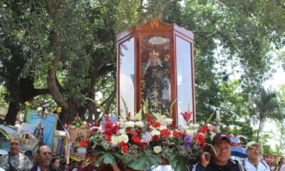 Pueblos originarios viven su fé a la virgen del Carmen en #Catemaco