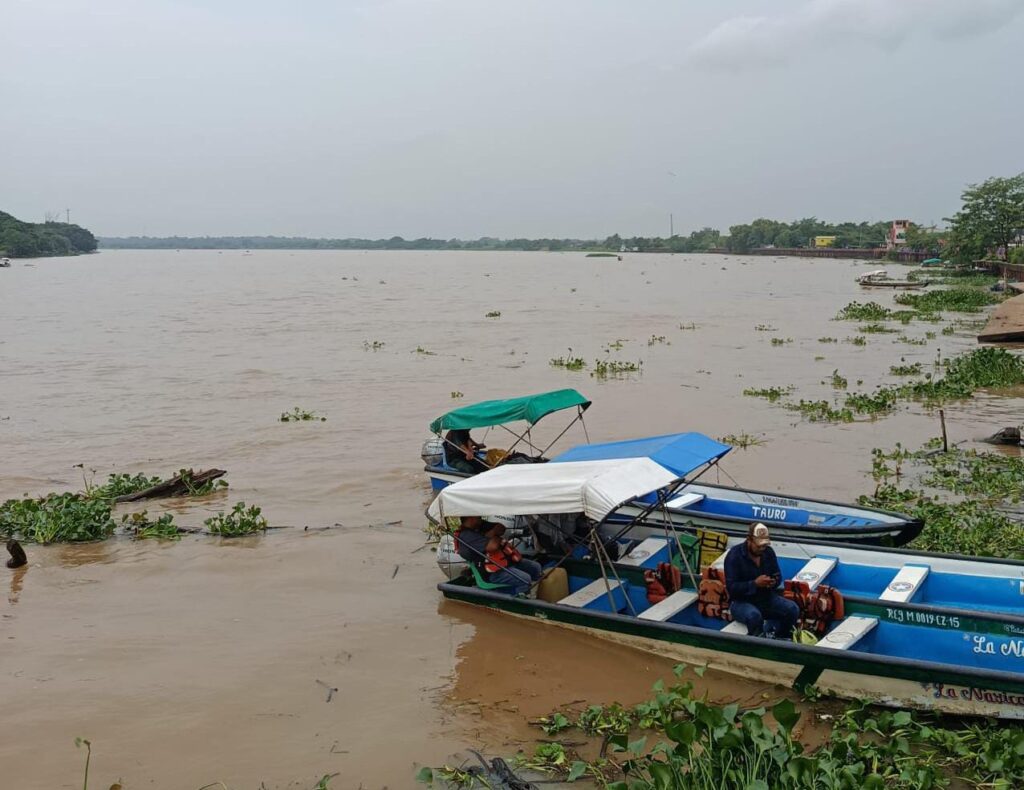 Alerta en Hidalgotitlán: Suspenden transbordador por aumento del río Coatzacoalcos
