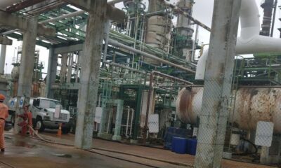 Localizan cu3rp0 en estado de d3sc0mp0s¡c!ón en el complejo petroquímico «Pajaritos» en Coatzacoalcos