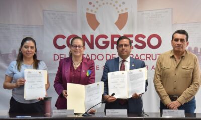 *Firman Congreso y Universidad de Xalapa convenio de colaboración*