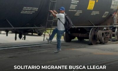 *Solitario migrante busca llegar a los Estados Unidos por sexta ocasión, es uno de los pocos centroamericanos que llegan a Coatzacoalcos, ciudad donde se ha reducido el movimiento humano*