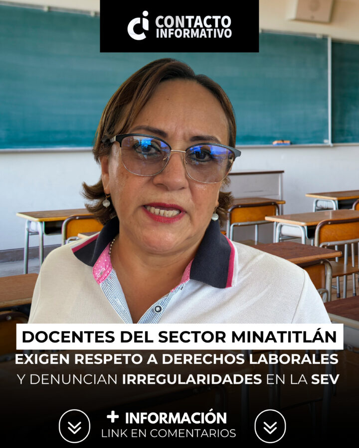 (+VIDEO) Docentes del sector Minatitlán exigen respeto a derechos laborales y denuncian irregularidades en la SEV