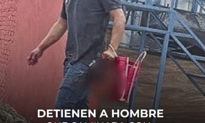 Detienen a hombre por caminar con cab3za humana en Coatepec, Veracruz