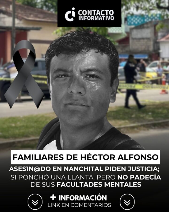 (+VIDEO) Hermano de Héctor que ponchaba llantas de autos en Nanchital, pide justicia, señaló que el comerciante que reclamó estaba lleno de ira y le pidió a su escolta mat@rlo