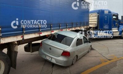 Tráiler “arr4stró” a un Vento en el Bulevar; no hubo h3ridos