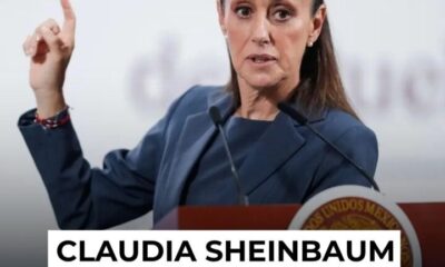¡Claro que no! Sheinbaum rechaza que autoridades mexicanas estén petrificadas por el n@rc0, como dijo Trump