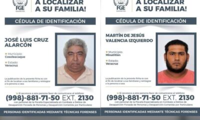Veracruzanos de la zona sur fall3cid0s en Cancún esperan ser identificados; Fiscalía busca a sus familias