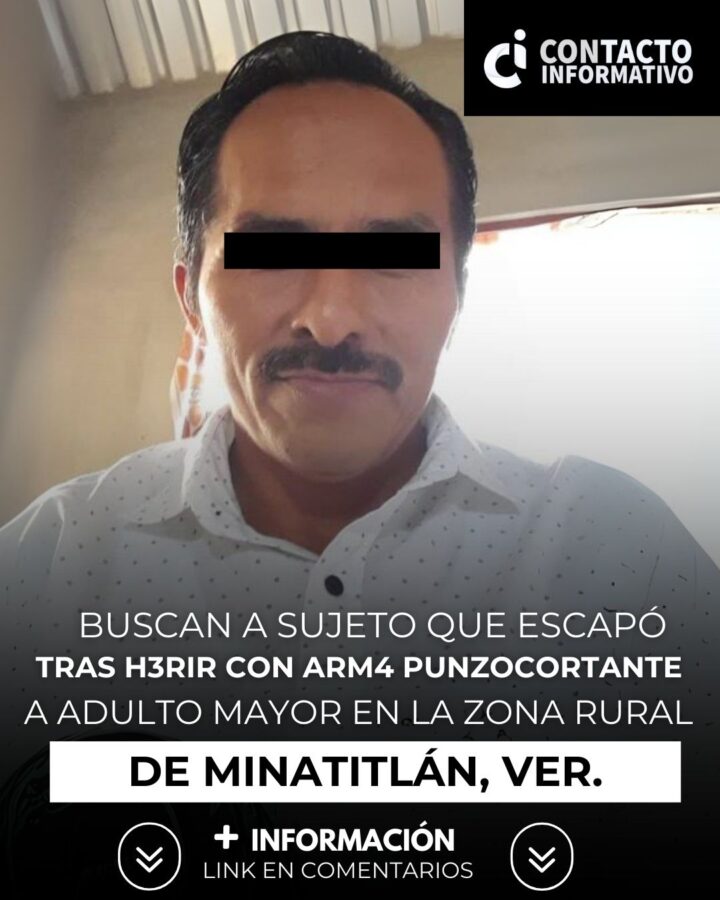 Adulto mayor es h3rid0 con arm4 blanca tras convivio en comunidad rural de Minatitlán; el agr3sor escapó, pero está plenamente identificado