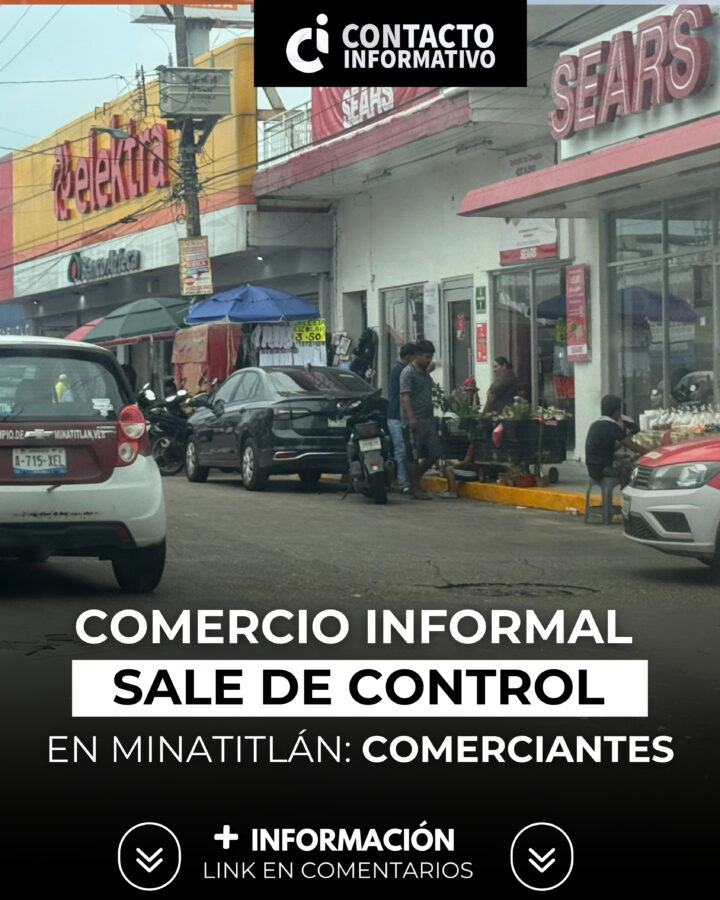 (+VIDEO) Comercio informal sale de control en Minatitlán: Locatarios
