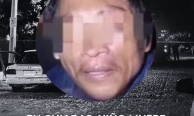 Niño mu3r3 dec@pit@d0 con un machete en Chiapas; detienen a su tío