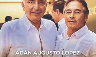 Adán Augusto López asegura que no sospechó de Hernán Bermúdez; «si hubiese sospechado inmediatamente lo separamos del cargo», dice