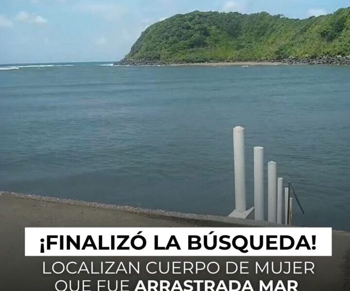#Catemaco | ¡Finalizó la búsqueda! Localizan cuerpo de mujer tras ser arrastrada mar adentro en #Sontecomapan