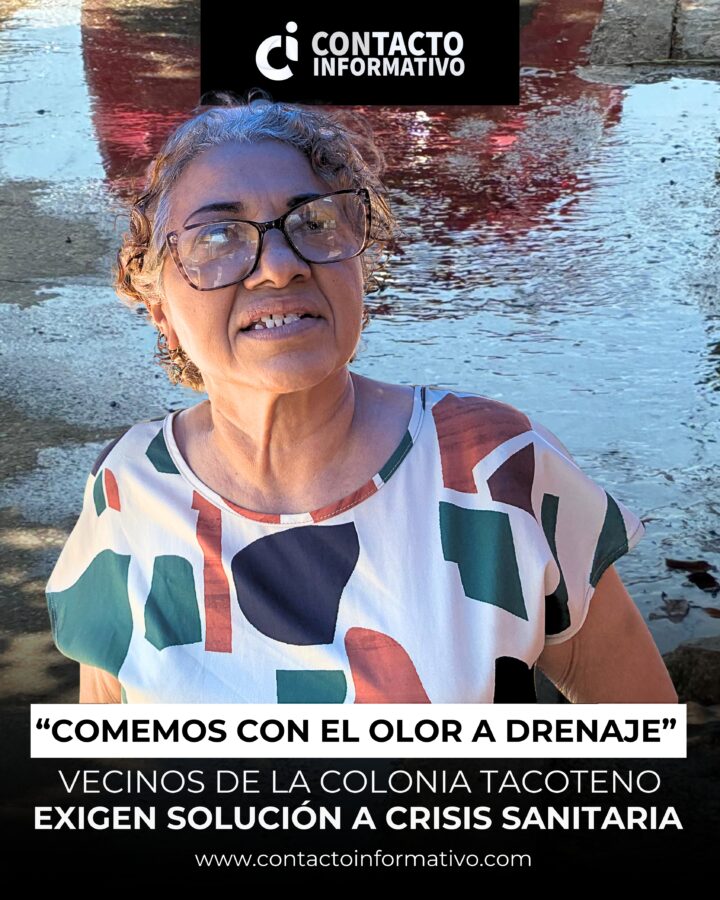 (+VIDEO) “Comemos con el olor a drenaje”: vecinos de Tacoteno exigen solución a crisis sanitaria