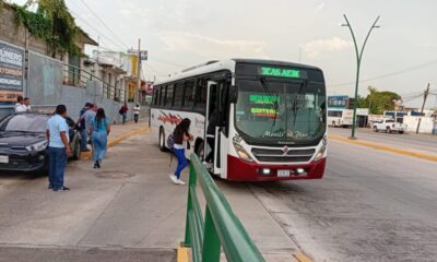 Transporte seguro para estudiantes de la UV e ITESCO., promueve Chacalapa