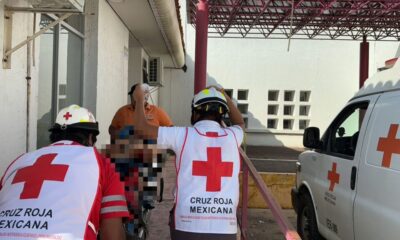 Bal3an a hombre en la colonia Lombardo de Acayucan