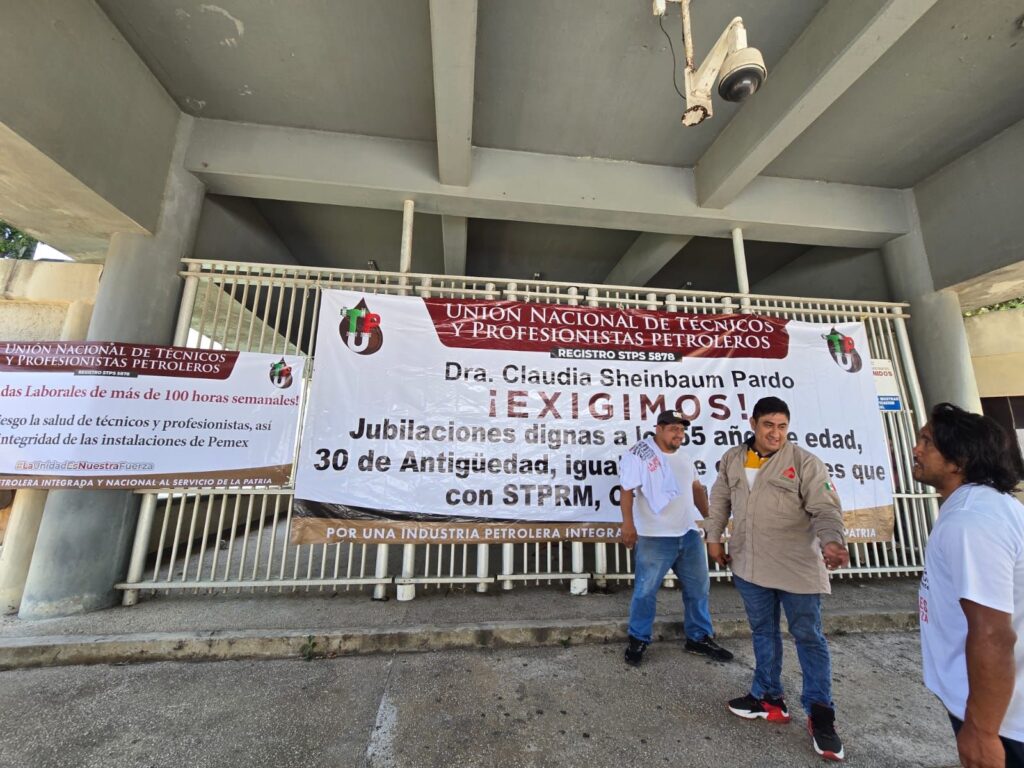 *Explotación laboral, jornadas inhumanas y despidos injustificados en complejos de Pemex en Coatzacoalcos, señala la Unión Nacional de Técnicos y Profesionistas Petroleros*