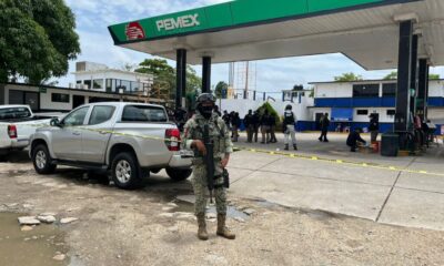 *FGR verifica gasolinera TibuGas en la colonia Nueva Obrera de Coatzacoalcos, presuntamente vende combustible rebajado*