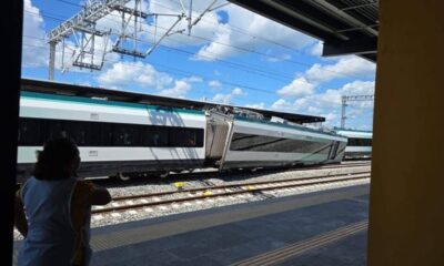 (+VIDEO) Descarrila vagón del Tren Maya en estación Izamal de Yucatán