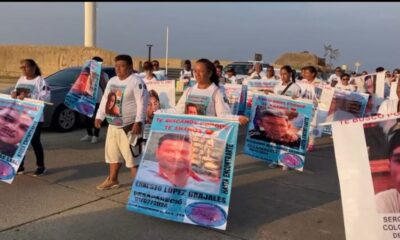 *Marchan en Coatzacoalcos contra las d3sap4ricion forzadas, recuerdas a sus seres queridos y piden ayuda para localizarlos*
