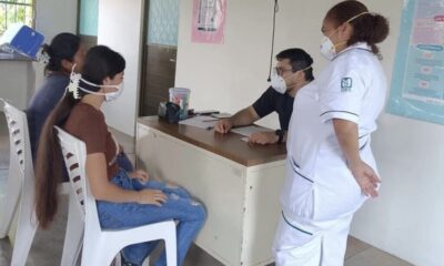 *Ya son 200 casos de diarrea y vómito en Tatahuicapan, aún no se confirma que provocó el brote pero se verifica servicio de agua*