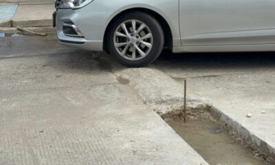 *Automovilistas de Coatzacoalcos se molestan por tope “barda”, exigen que no sea tan alto, autoridades responden y lo reducen, pero persisten las quejas*