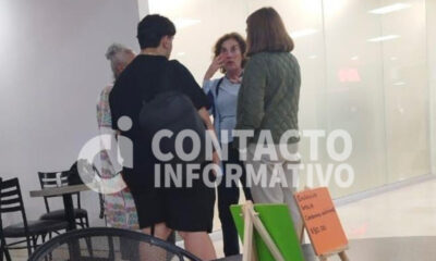 Beatriz Gutiérrez Müller regresa a la CDMX tras visita familiar en Tabasco