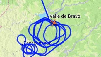 Dron de EU sobrevuela Valle de Bravo; lo hace a petición de México: SSPC