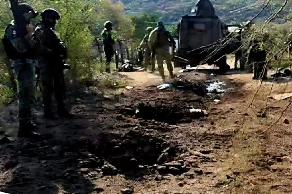 Mu3re sargento del Ejército al expl0t4rle una mina terrestre en Michoacán